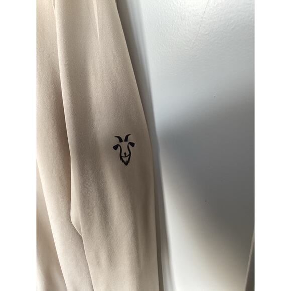 Unrl Men's Ultra Long Sleeve Pullover Hoodie Sports Performance Tan Size Small - Picture 4 of 10